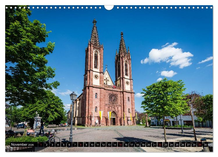 Produktbild: Kulturlandschaft Rheingau (Wandkalender 2026 DIN A3 quer), CALVENDO Monatskalender