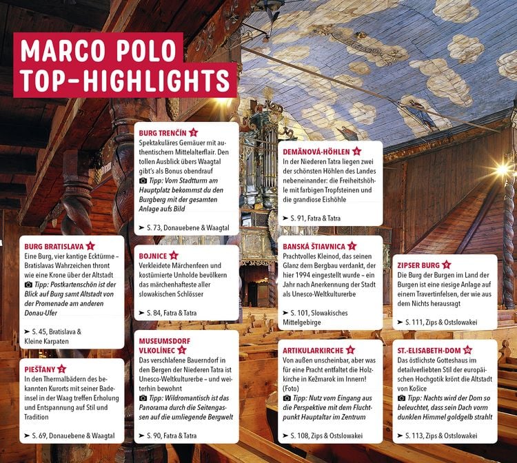 Produktbild: MARCO POLO Reisef&uuml;hrer Slowakei