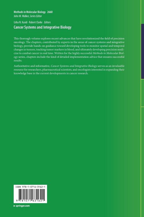 Produktbild: Cancer Systems and Integrative Biology