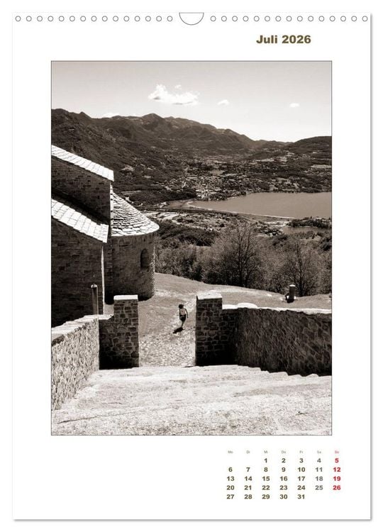Produktbild: Romanische Kleinodien (Wandkalender 2026 DIN A3 hoch), CALVENDO Monatskalender