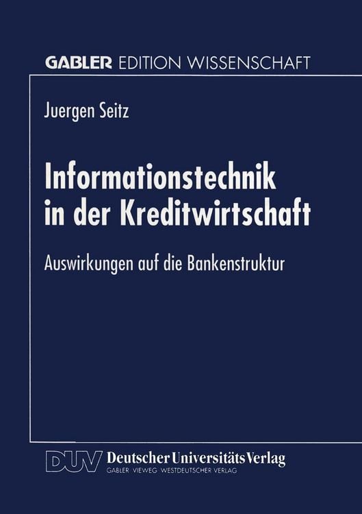 Produktbild: Informationstechnik in der Kreditwirtschaft