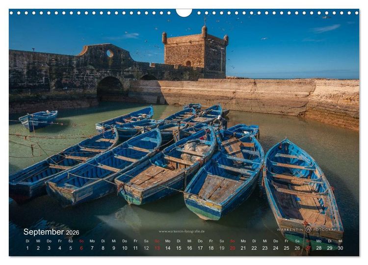 Produktbild: Marokko Maritim (Wandkalender 2026 DIN A3 quer), CALVENDO Monatskalender