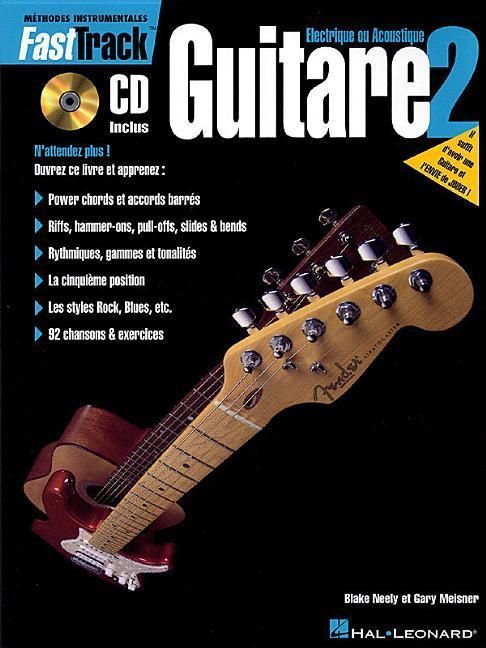Produktbild: Fasttrack Guitar Method - Book 2 - French Edition - Bk/Online Audio