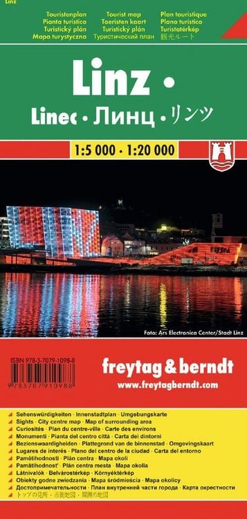 Produktbild: Linz Touristenplan