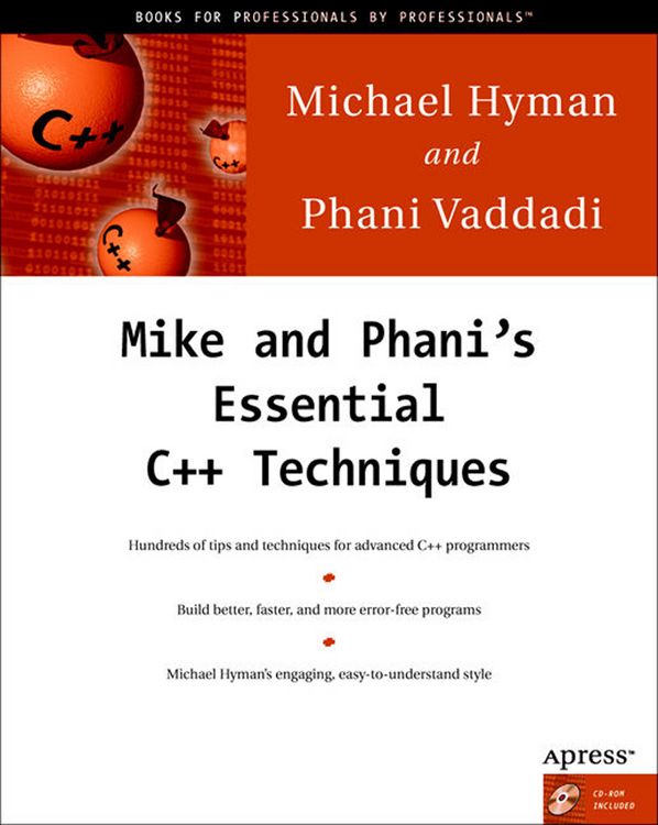Produktbild: Mike and Phani's Essential C++ Techniques