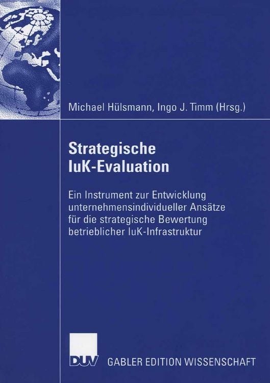 Produktbild: Strategische IuK-Evaluation