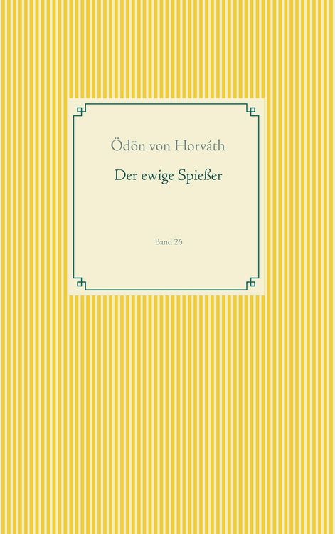 Produktbild: Der ewige Spie&szlig;er