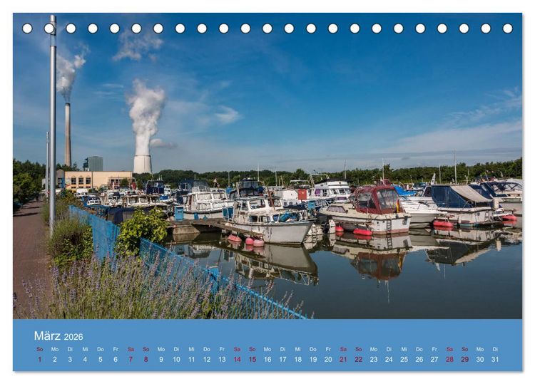 Produktbild: Bergkamen NRW Regional (Tischkalender 2026 DIN A5 quer), CALVENDO Monatskalender
