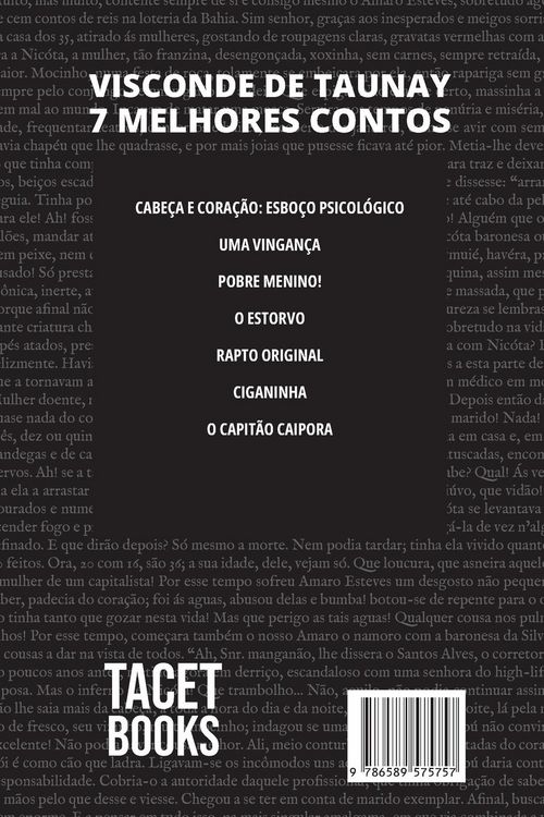Produktbild: 7 melhores contos de Visconde de Taunay