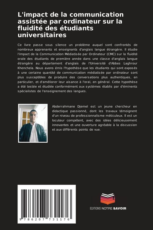 Produktbild: L'impact de la communication assist&eacute;e par ordinateur sur la fluidit&eacute; des &eacute;tudiants universitaires