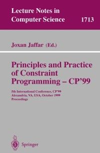Produktbild: Principles and Practice of Constraint Programming - CP'99