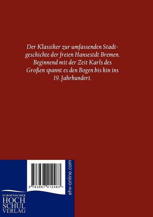 Produktbild: Bremen - Geschichte einer Stadt