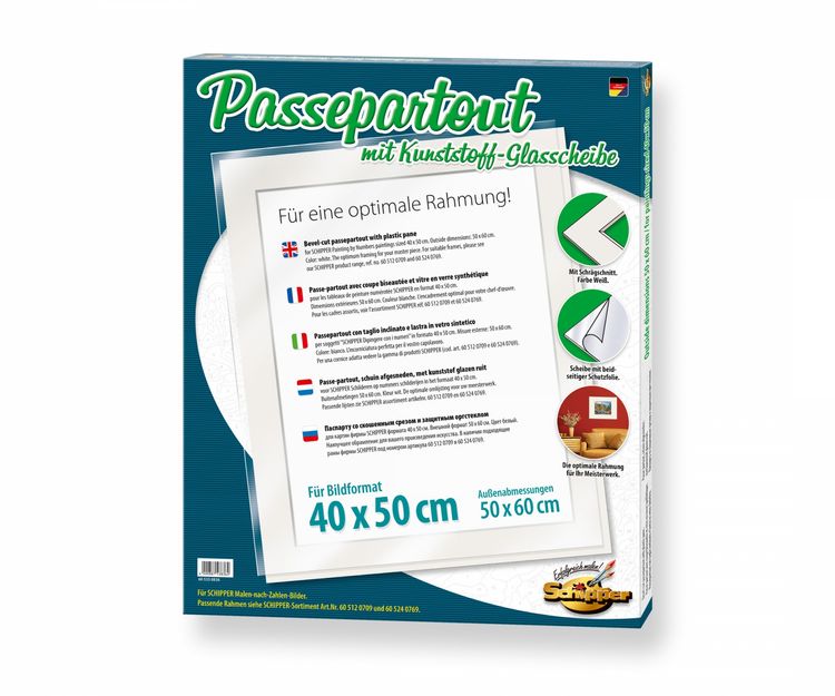 Produktbild: Passepartout 400x500 mm (500x600 mm)