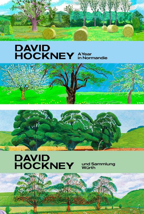 Produktbild: David Hockney A Year in Normandie und Sammlung W&uuml;rth