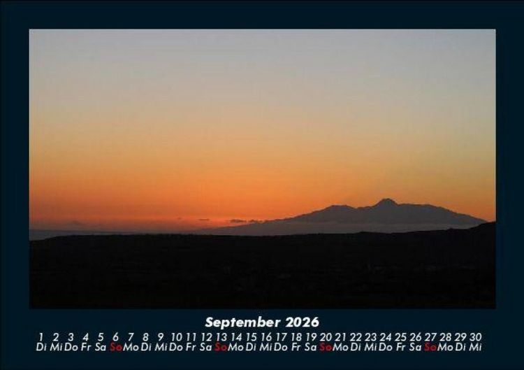 Produktbild: Landschaftskalender 2026 Fotokalender DIN A5