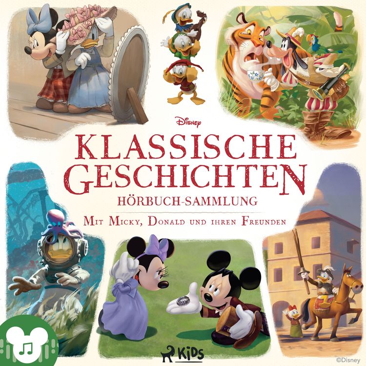 Produktbild: Klassische Geschichten H&ouml;rbuch-Sammlung - Mit Micky, Donald und ihren Freunden