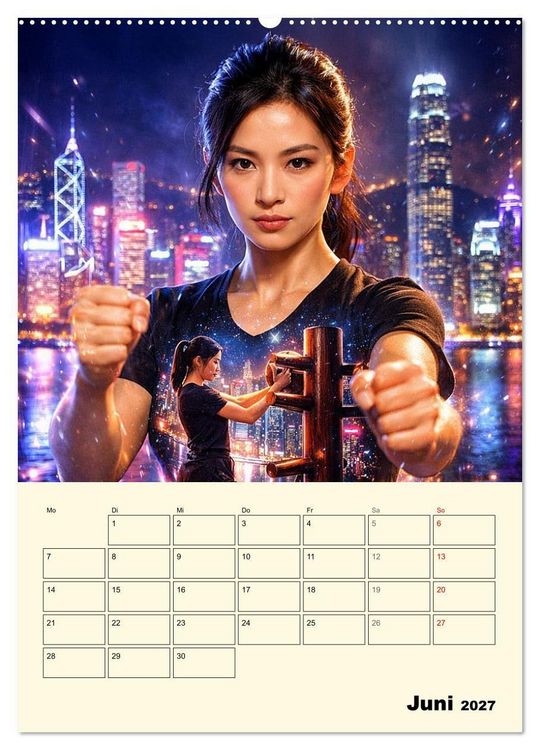 Produktbild: Seele des Kriegers (Wandkalender 2027 DIN A2 hoch), CALVENDO Monatskalender