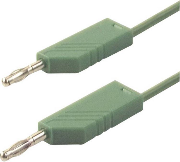 Produktbild: Hirschmann Test & Measurement CO MLN 150/2,5 Messleitung Lamellenstecker 4 mm Lamellenstecker 4 mm 1.50 m Gr&uuml;n 1 St.