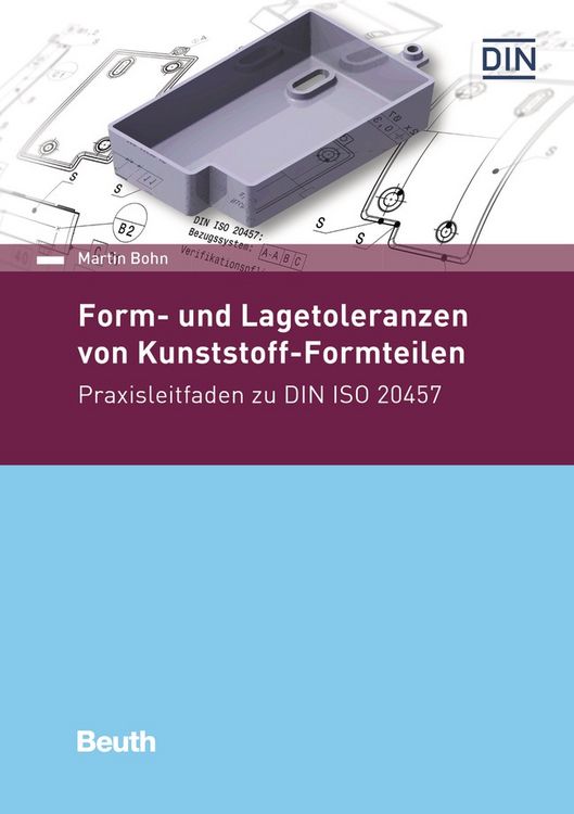 Produktbild: Form- und Lagetoleranzen von Kunststoff-Formteilen