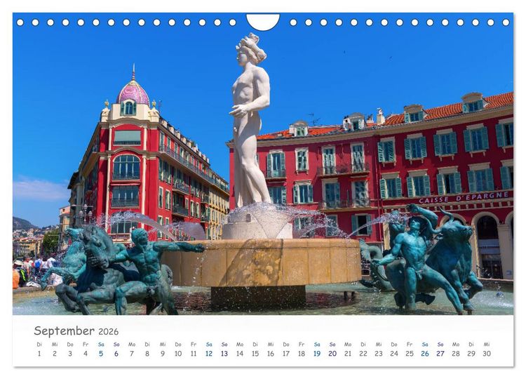 Produktbild: Provence-Alpes-C&ocirc;te d&rsquo;Azur (Wandkalender 2026 DIN A4 quer), CALVENDO Monatskalender