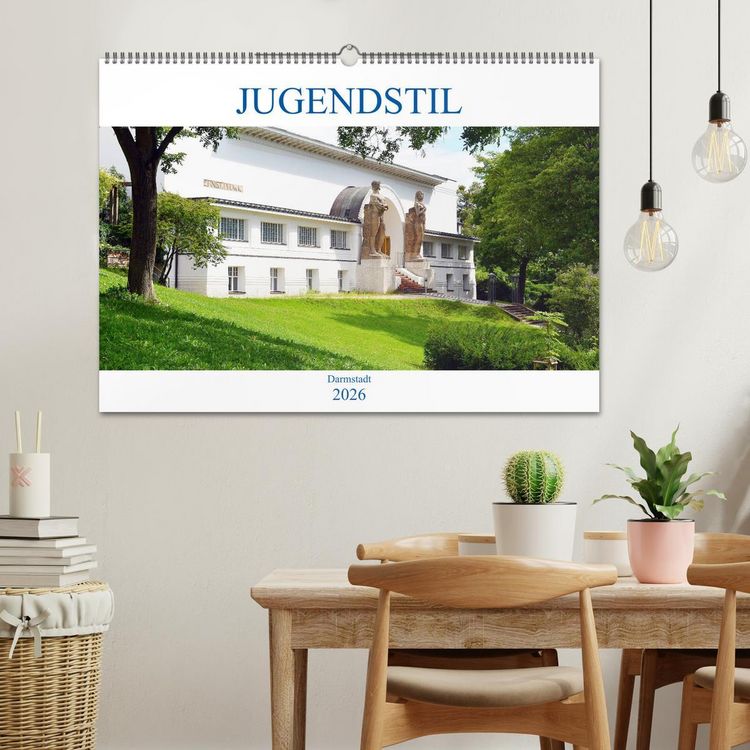 Produktbild: Jugendstil - Darmstadt (Wandkalender 2026 DIN A2 quer), CALVENDO Monatskalender