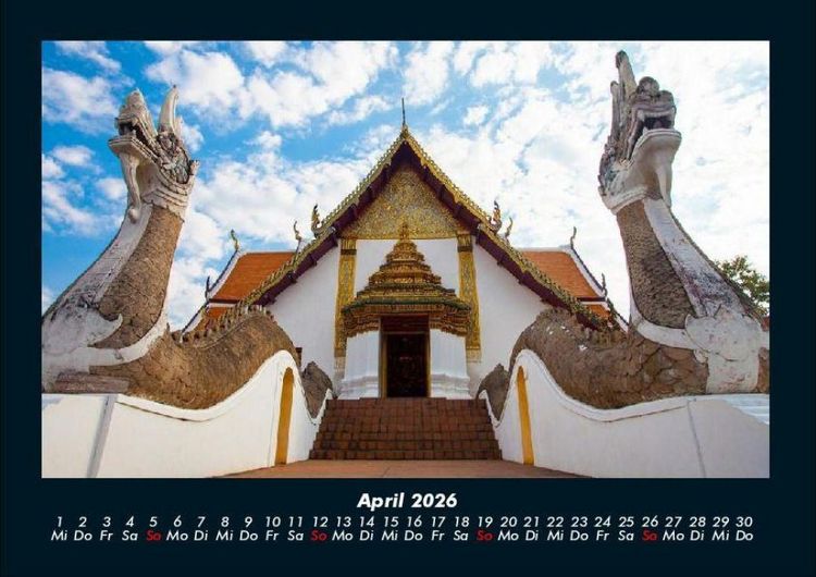 Produktbild: Tempel 2026 Fotokalender DIN A4