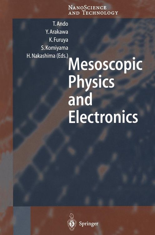 Produktbild: Mesoscopic Physics and Electronics
