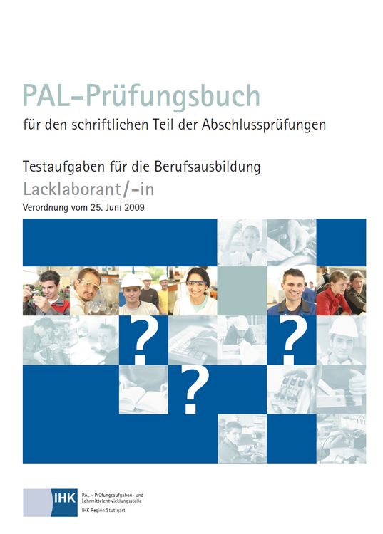 Produktbild: PAL Pr&uuml;fungsbuch Lacklaborant/-in (VO 2009)