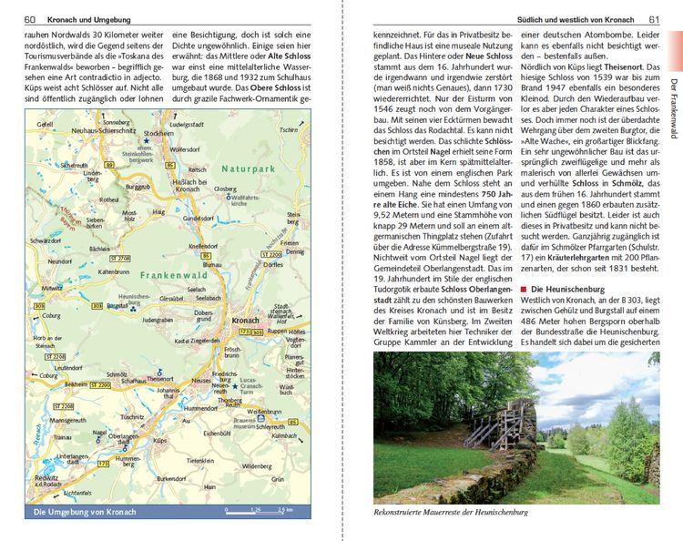 Produktbild: TRESCHER Reisef&uuml;hrer Frankenwald