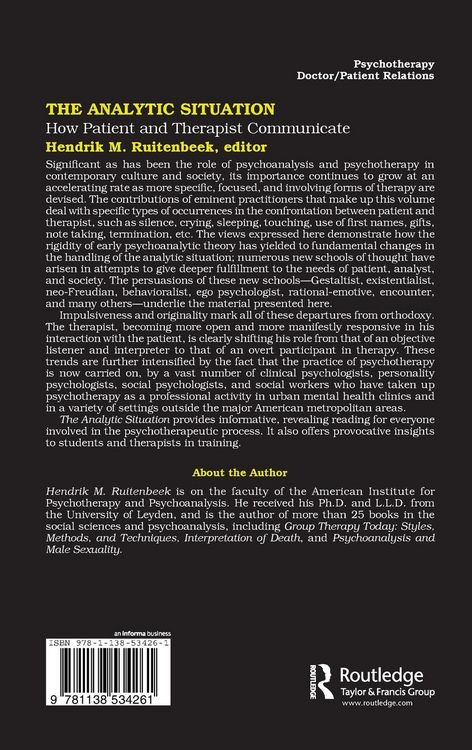 Produktbild: The Analytic Situation