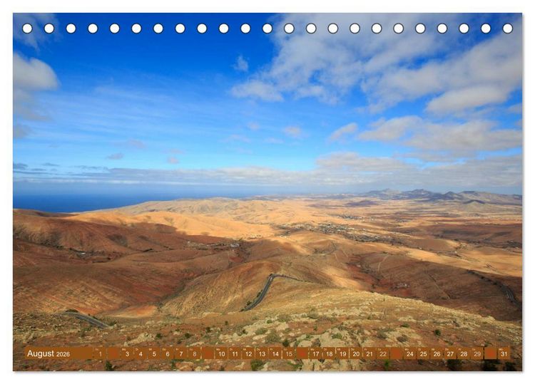 Produktbild: Fuerteventura (Tischkalender 2026 DIN A5 quer), CALVENDO Monatskalender