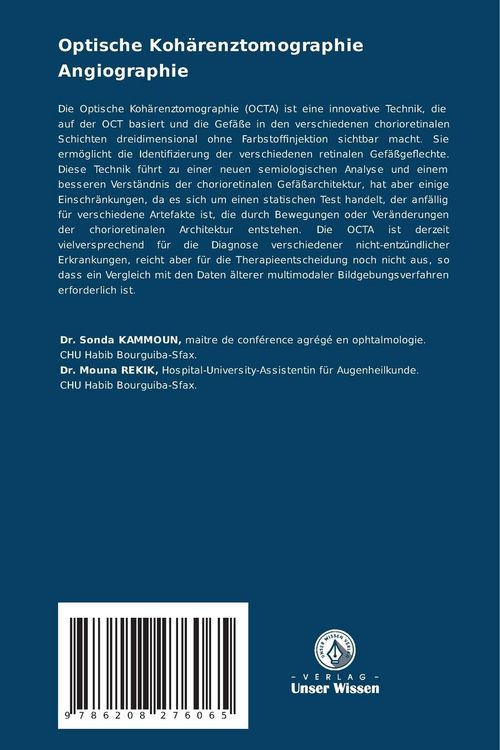 Produktbild: Optische Koh&auml;renztomographie Angiographie