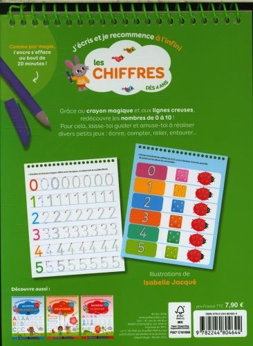 Produktbild: Les chiffres : d&egrave;s 4 ans