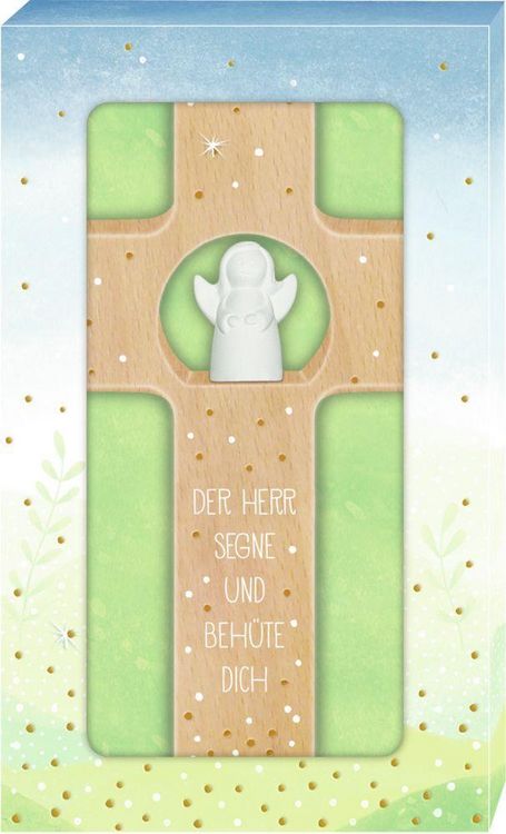 Produktbild: Holzkreuz &ndash; Der Herr segne und beh&uuml;te dich
