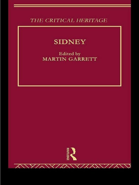 Produktbild: Sidney: The Critical Heritage