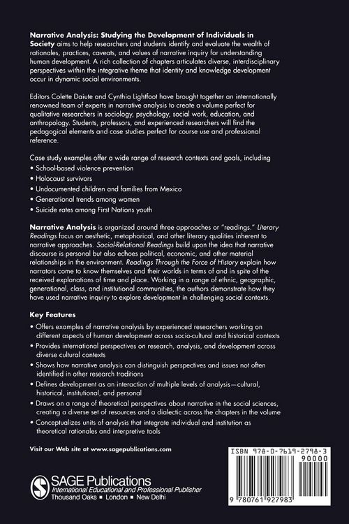Produktbild: Narrative Analysis