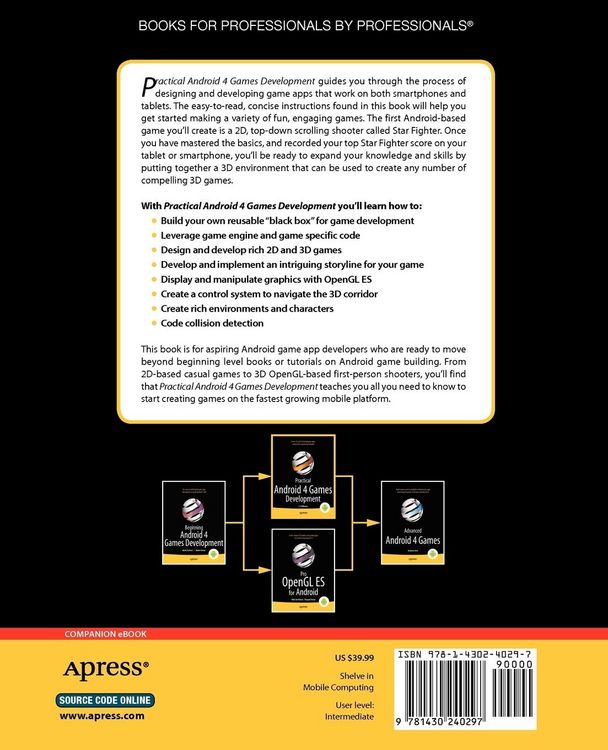 Produktbild: Practical Android 4 Games Development
