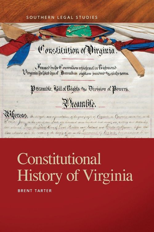 Produktbild: Constitutional History of Virginia