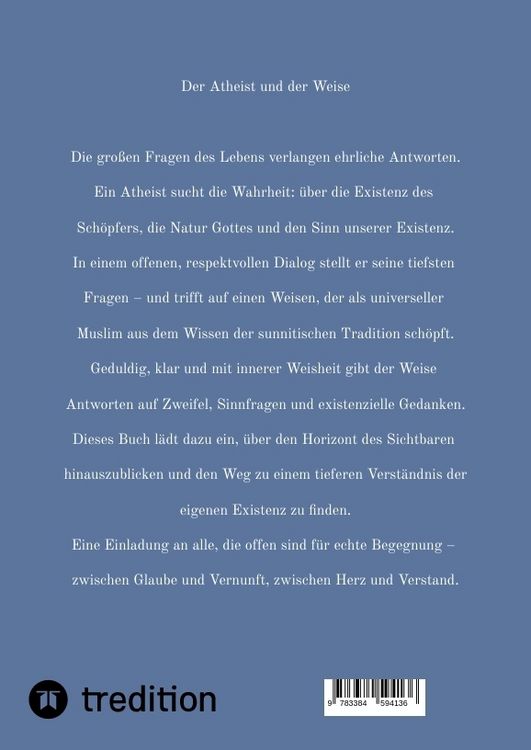 Produktbild: Der Atheist und der Weise