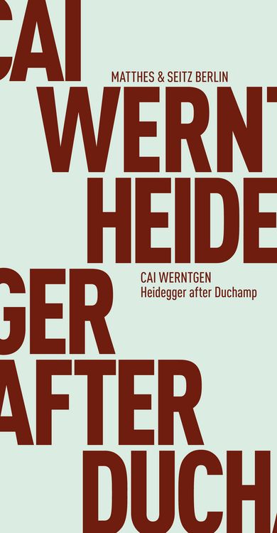 Produktbild: Heidegger after Duchamp