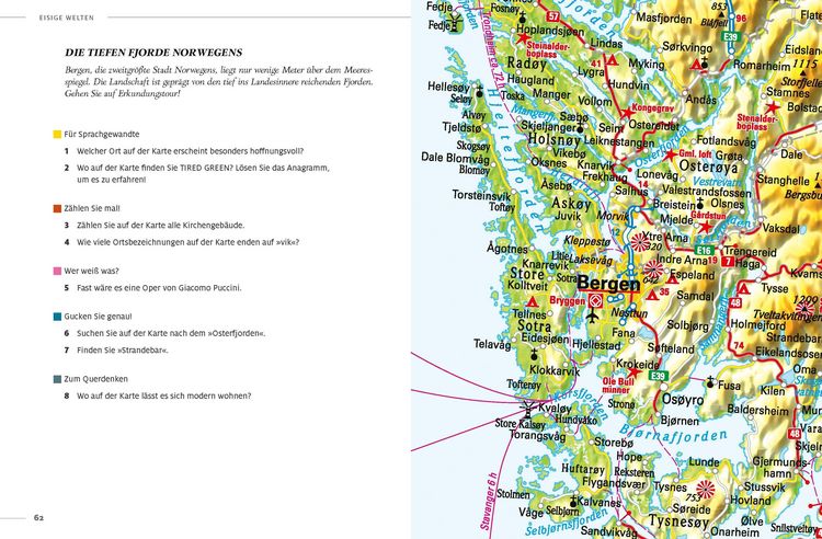 Produktbild: R&auml;tselbuch der Landkarten