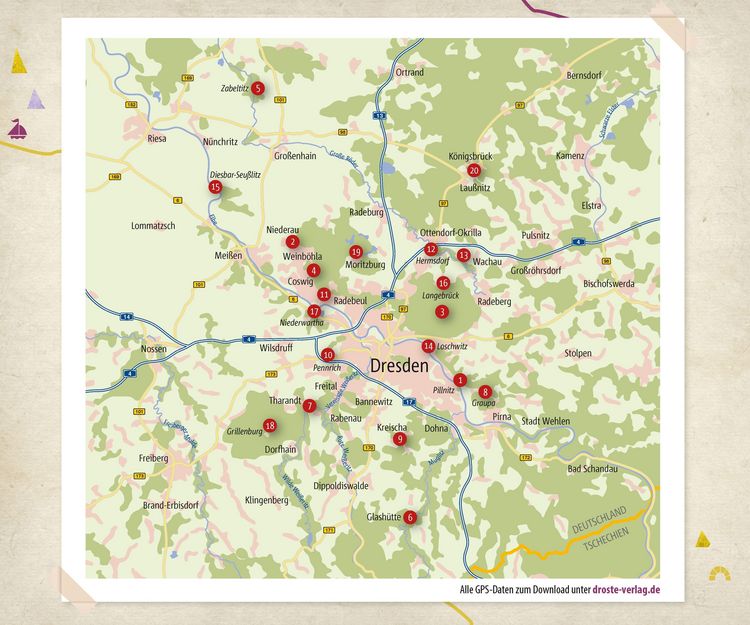 Produktbild: Rund um Dresden. Wandern f&uuml;r die Seele