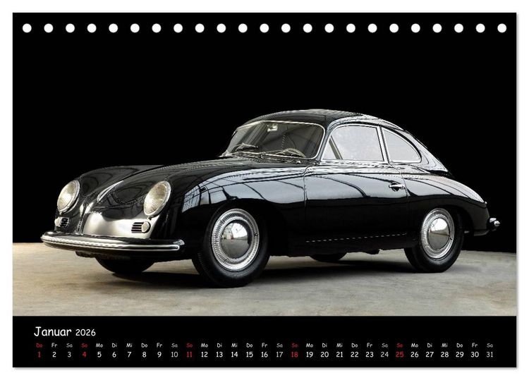 Produktbild: Classic 356 (Tischkalender 2026 DIN A5 quer), CALVENDO Monatskalender