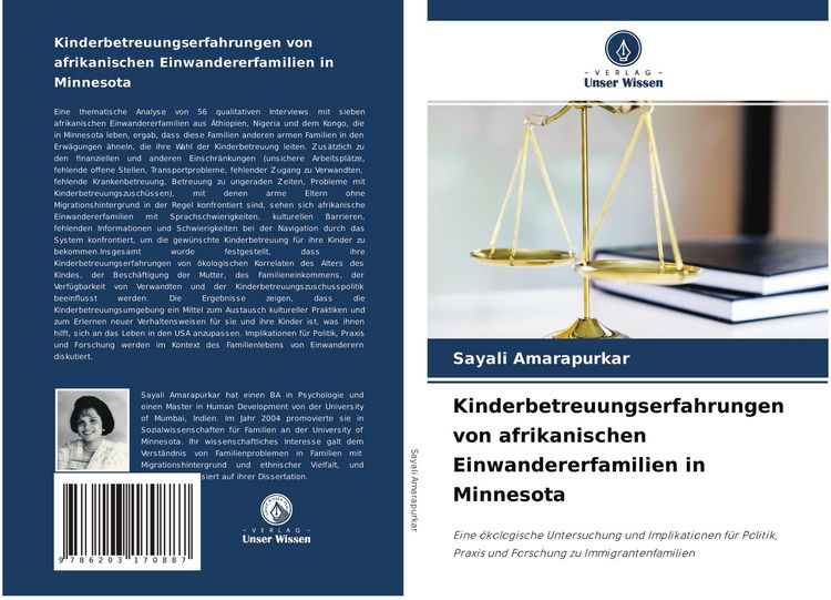 Produktbild: Kinderbetreuungserfahrungen von afrikanischen Einwandererfamilien in Minnesota
