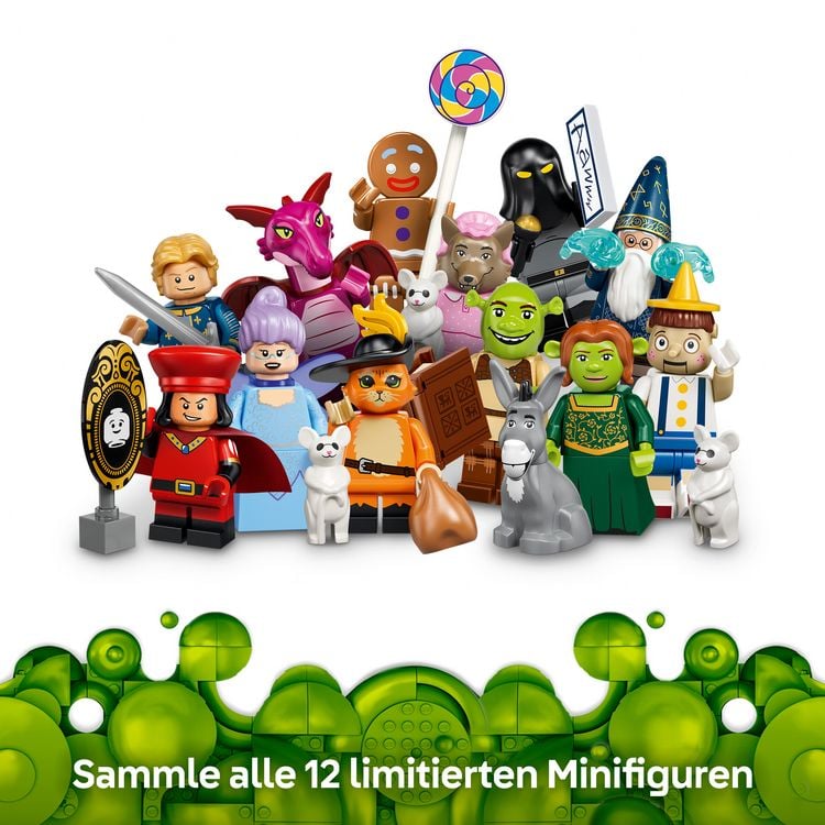 Produktbild: LEGO Minifiguren Shrek Serie &Uuml;berraschungsbox f&uuml;r Kinder 71053