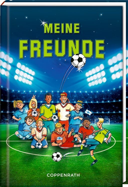 Produktbild: Coppenrath - Freundebuch: Fußballfreunde - Meine Freunde