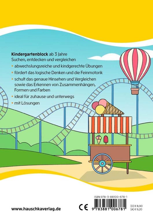 Produktbild: Kindergartenblock ab 3 Jahre &ndash; Suchen, entdecken und vergleichen