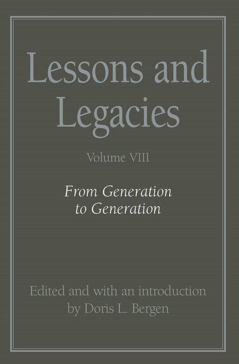 Produktbild: Lessons and Legacies VIII: From Generation to Generation
