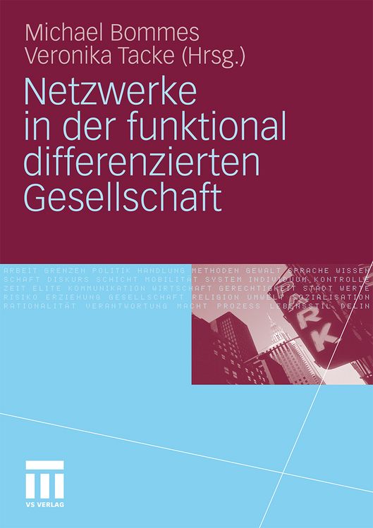 Produktbild: Netzwerke in der funktional differenzierten Gesellschaft