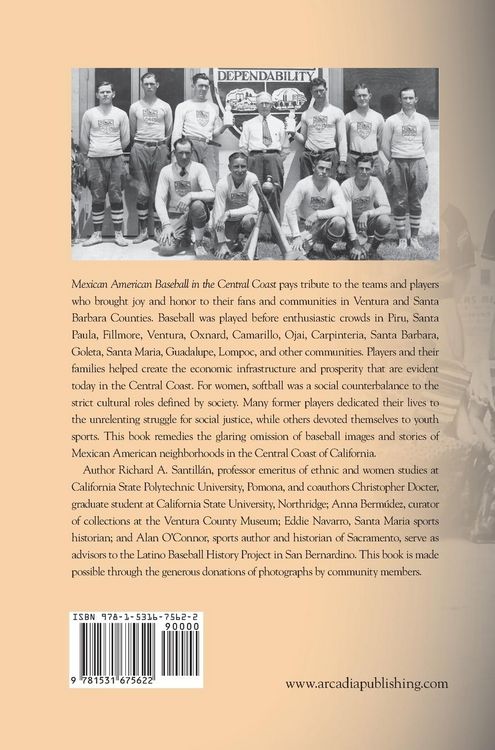 Produktbild: Mexican American Baseball in the Central Coast